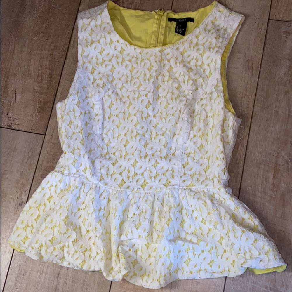 peplum top